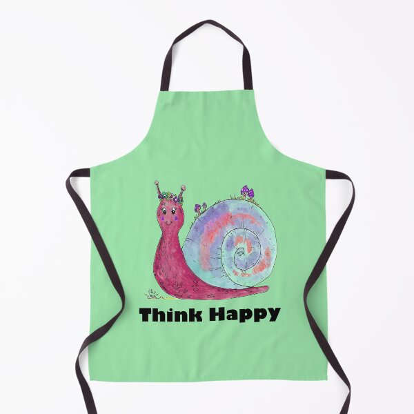 Item preview, Motivational Snail-Happy Smiling Snail designed and sold by Pretty And Obscure.