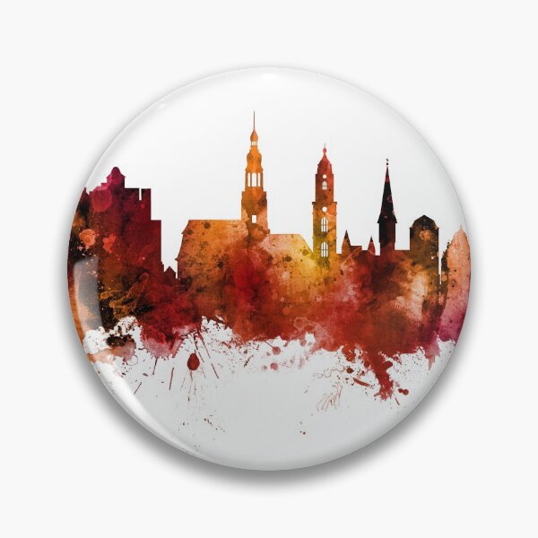 Item preview, Heidelberg Germany Skyline designed and sold by ArtPrints.