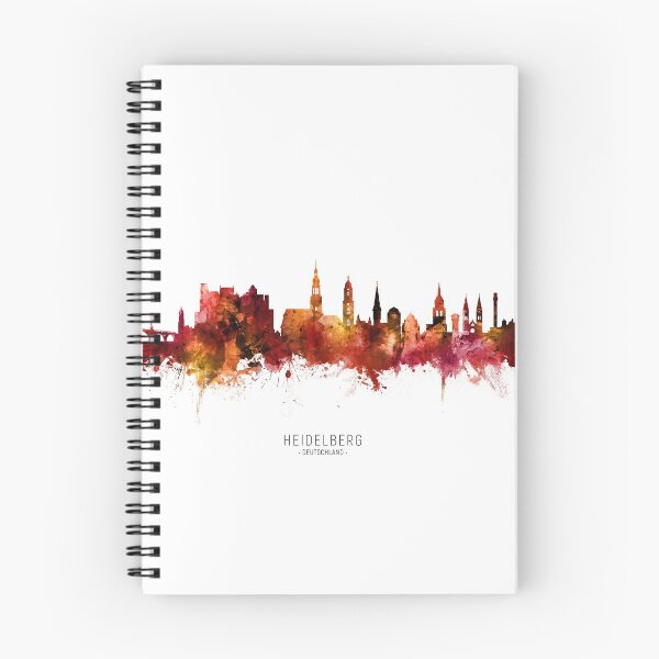 Item preview, Heidelberg Germany Skyline designed and sold by ArtPrints.