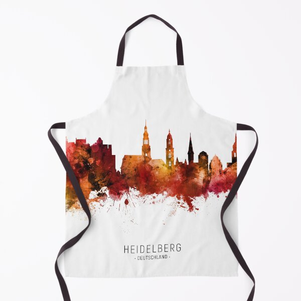 Item preview, Heidelberg Germany Skyline designed and sold by ArtPrints.