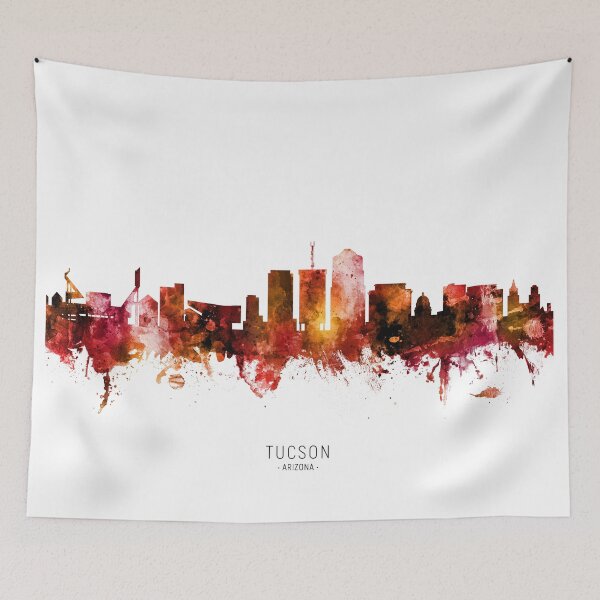 Item preview, Tucson Arizona Skyline designed and sold by ArtPrints.