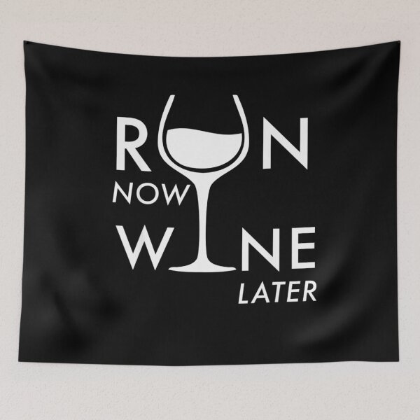 Item preview, Funny Run Now Wine Later designed and sold by Colleen206.