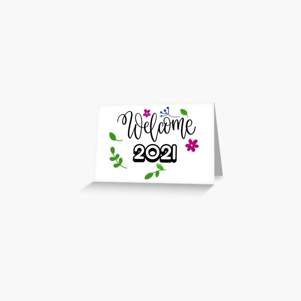 Item preview,  welcome 2021 designed and sold by PUNCH ME IN SHOP.