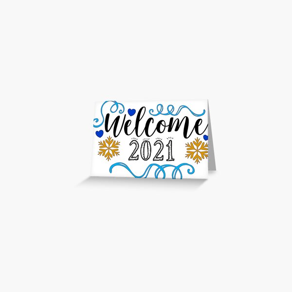 Item preview, welcome 2021 designed and sold by PUNCH ME IN SHOP.