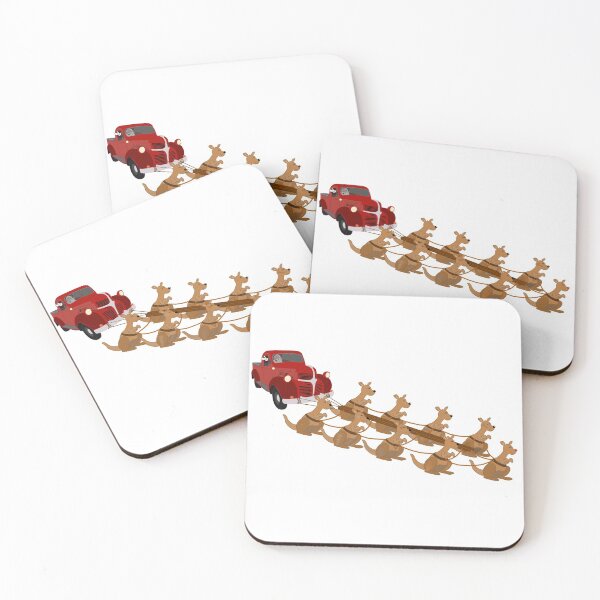 Item preview, Australian Santa and his Kangaroo Pulled Ute designed and sold by GMoS.