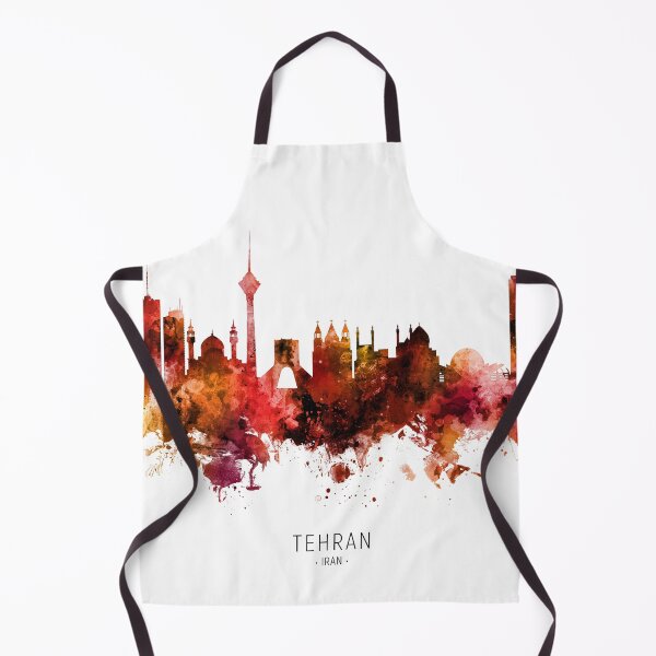 Item preview, Tehran Iran Skyline designed and sold by ArtPrints.