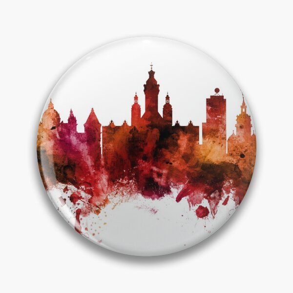 Item preview, Leipzig Germany Skyline designed and sold by ArtPrints.