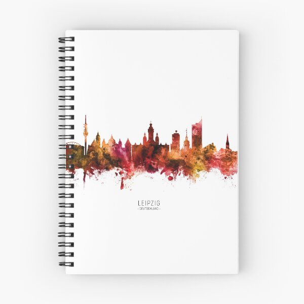 Item preview, Leipzig Germany Skyline designed and sold by ArtPrints.