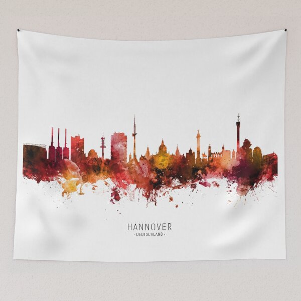 Item preview, Hannover Germany Skyline designed and sold by ArtPrints.
