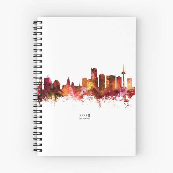 Artikelvorschau, Essen Germany Skyline entworfen und verkauft von ArtPrints.