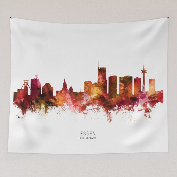 Item preview, Essen Germany Skyline designed and sold by ArtPrints.