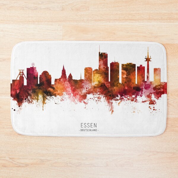 Item preview, Essen Germany Skyline designed and sold by ArtPrints.