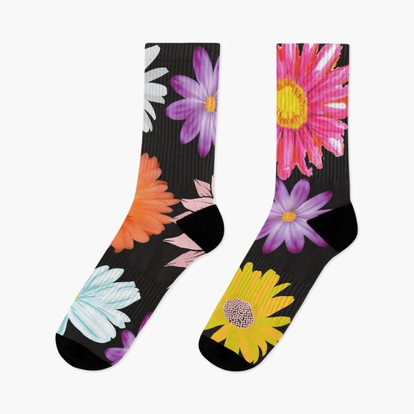 Item preview, Colorful daisies designed and sold by Gatugi.