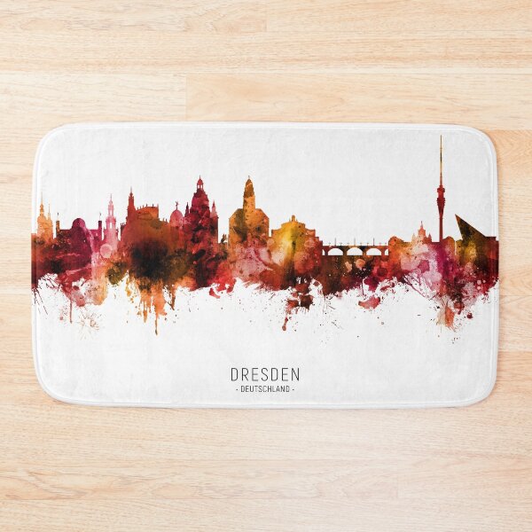 Item preview, Dresden Germany Skyline designed and sold by ArtPrints.