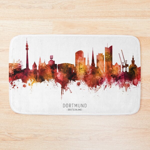Item preview, Dortmund Germany Skyline designed and sold by ArtPrints.