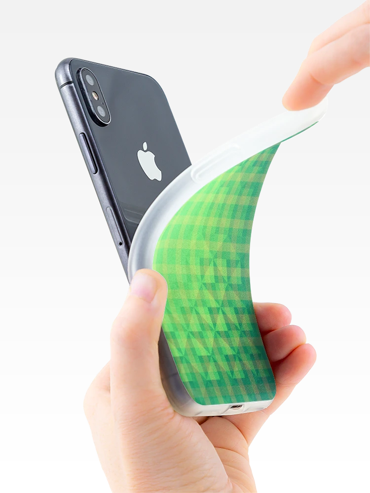 Thumbnail 4 of 5, iPhone Case, creative triangular pattern designed and sold by creativeaart.