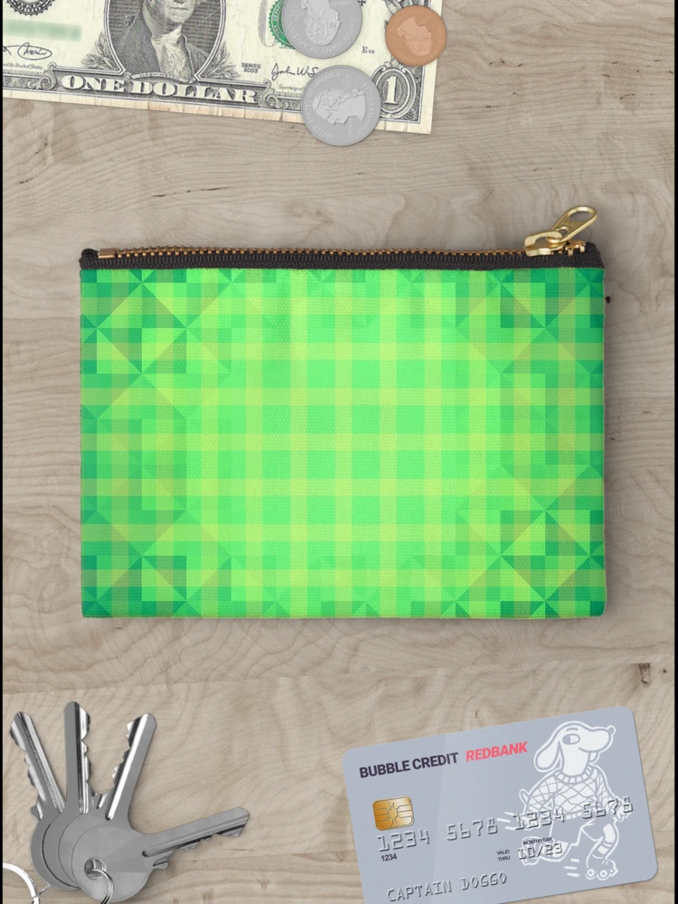Thumbnail 3 of 4, Zipper Pouch, creative triangular pattern designed and sold by creativeaart.