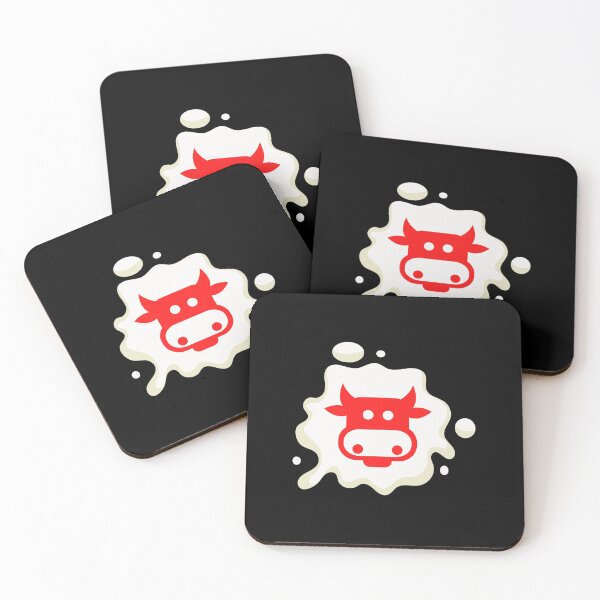 Item preview, Cute Funny Cow Red Pattern designed and sold by kyds.