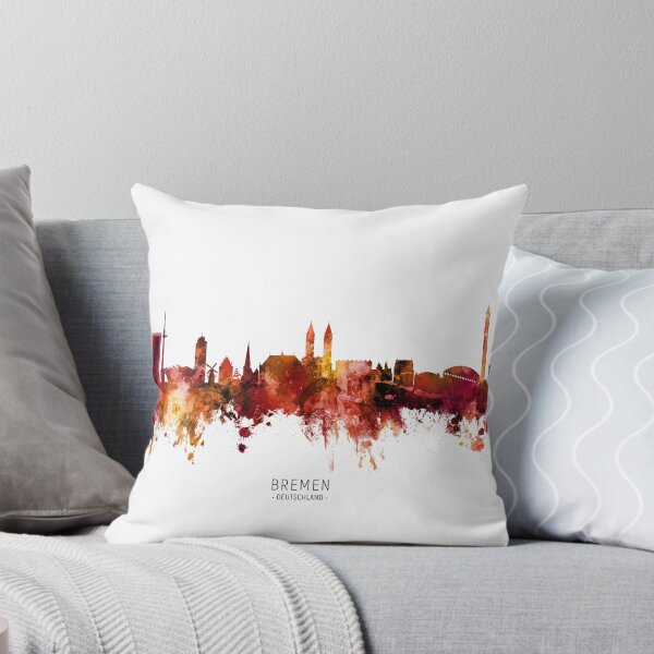 Item preview, Bremen Germany Skyline designed and sold by ArtPrints.