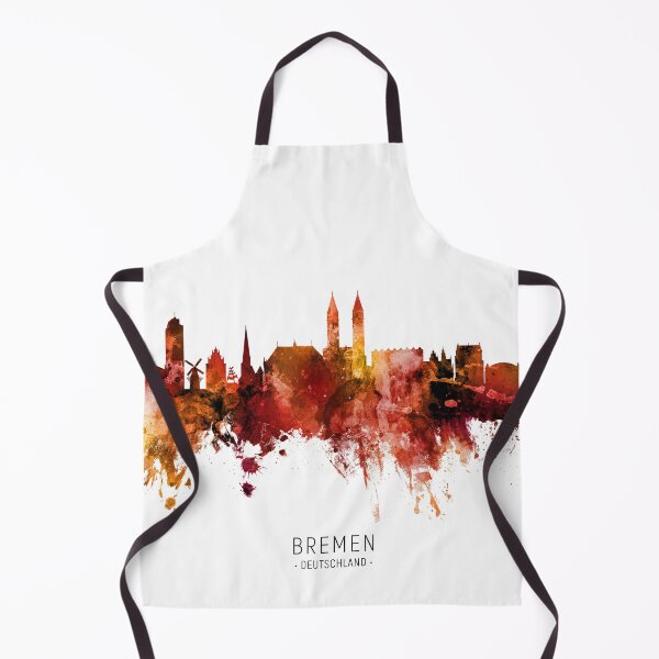 Item preview, Bremen Germany Skyline designed and sold by ArtPrints.