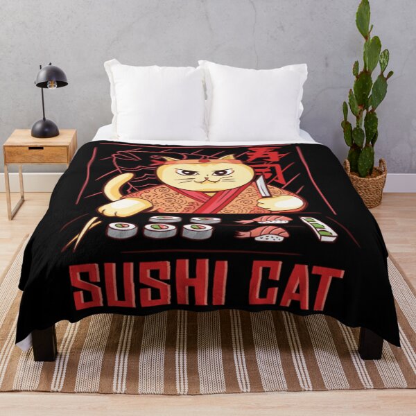 Item preview, Anime Japanese Sushi Cat designed and sold by JoanneHughes.