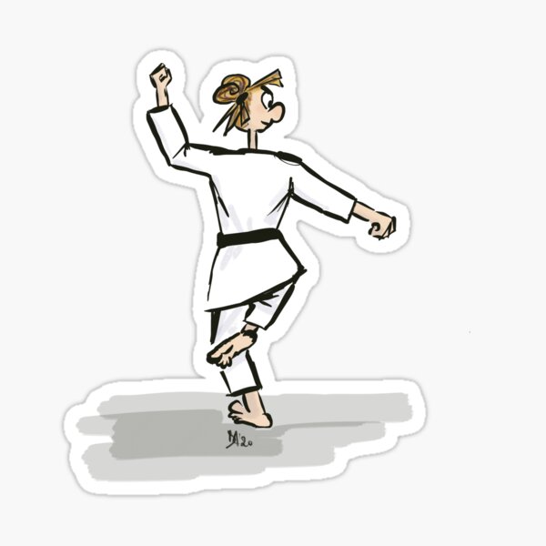 Karate Gangaku Sticker