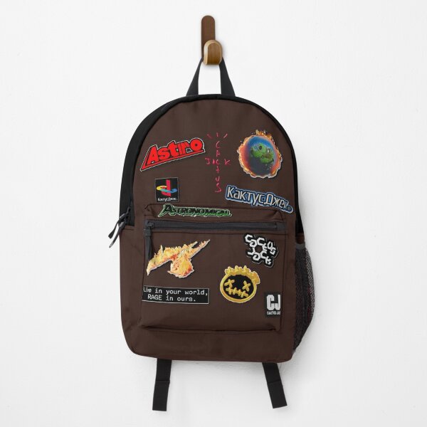 CACTUS JACK BACKPACK WITH PATCH SET OFFICIAL MERCH Astroworld Travis Scott