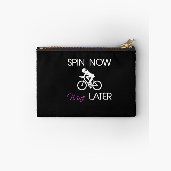 Item preview, Funny Spin Now Wine Later Bike Saying for  designed and sold by Colleen206.