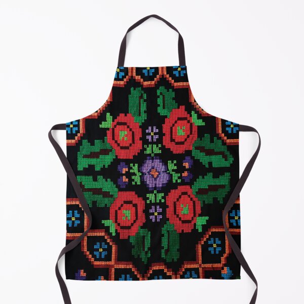 Item preview, Ukrainian Bohemian Roses Pattern designed and sold by patternme.