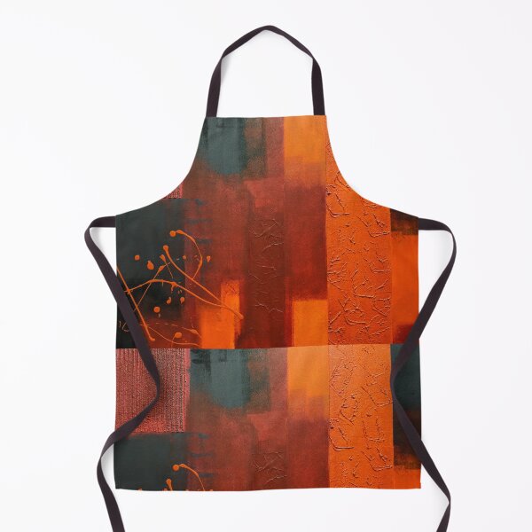 Item preview, abstract orange toned painture from far designed and sold by Rheba77.