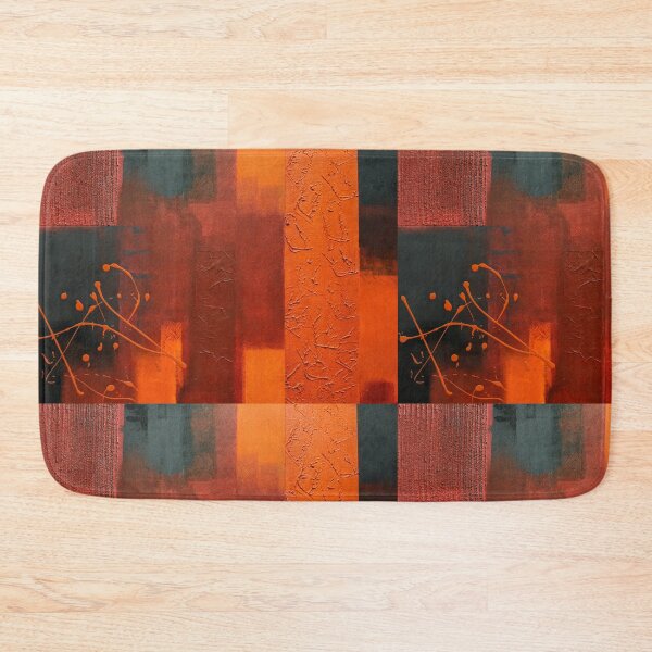Item preview, abstract orange toned painture from far designed and sold by Rheba77.