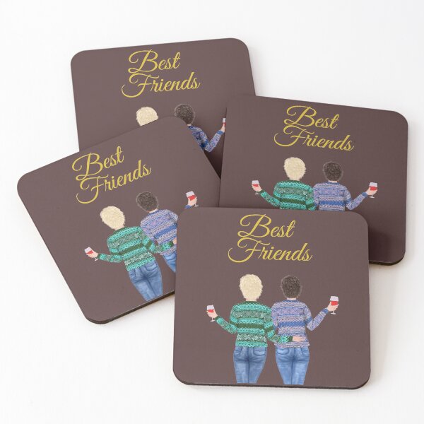 Item preview, Two Pretty Best Friends designed and sold by SunfullyYours.