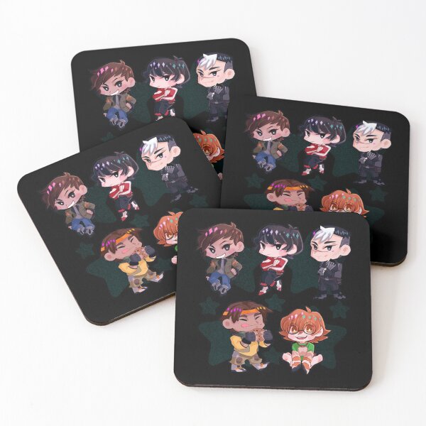 Item preview, Voltron 5 Characters designed and sold by BrentonEngel.