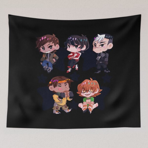 Item preview, Voltron 5 Characters designed and sold by BrentonEngel.
