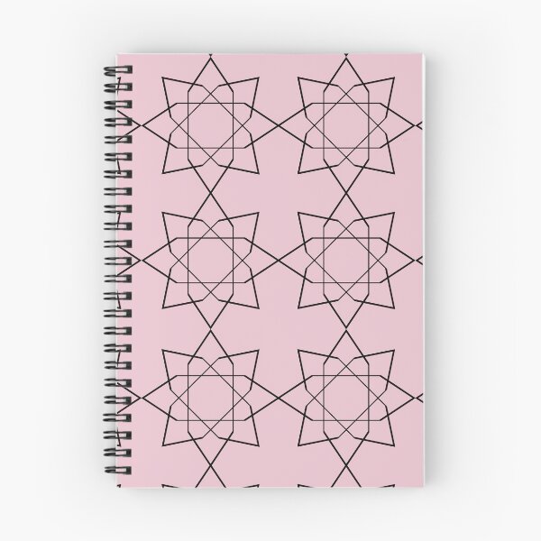 Item preview, Repeating geometric shape-light pink background designed and sold by CSouissi.