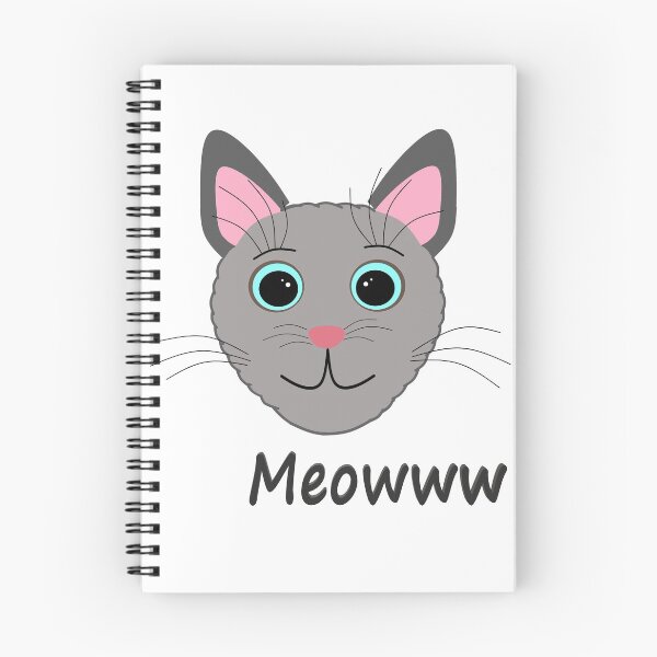 Item preview, Grey Smiley Cat Meow designed and sold by Georgiodaccache.