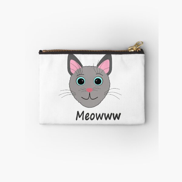 Item preview, Grey Smiley Cat Meow designed and sold by Georgiodaccache.