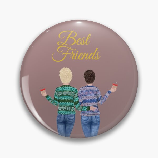 Item preview, Two Pretty Best Friends designed and sold by SunfullyYours.