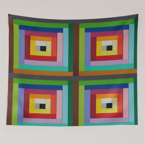 Item preview, Square spiral of colors designed and sold by Rheba77.