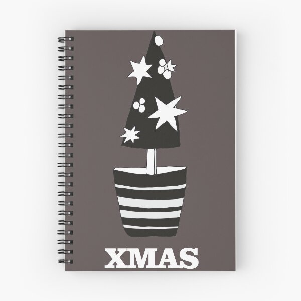 Item preview, navidad en blanco y negro designed and sold by Veki5.