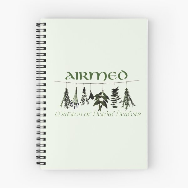 Item preview, Airmed, Irish Goddess of Herbal Healing designed and sold by Prints4Pagans.
