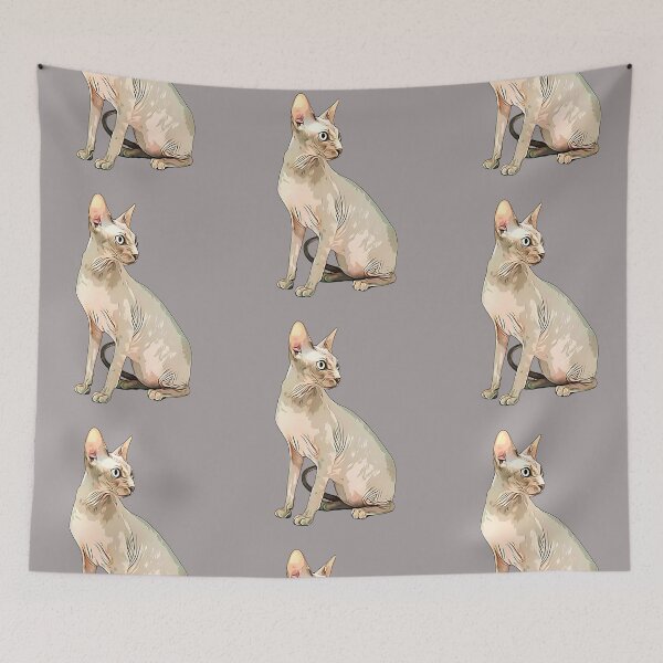 Item preview, Sphynx - The remarkable hairless cat! designed and sold by ElegantCat.