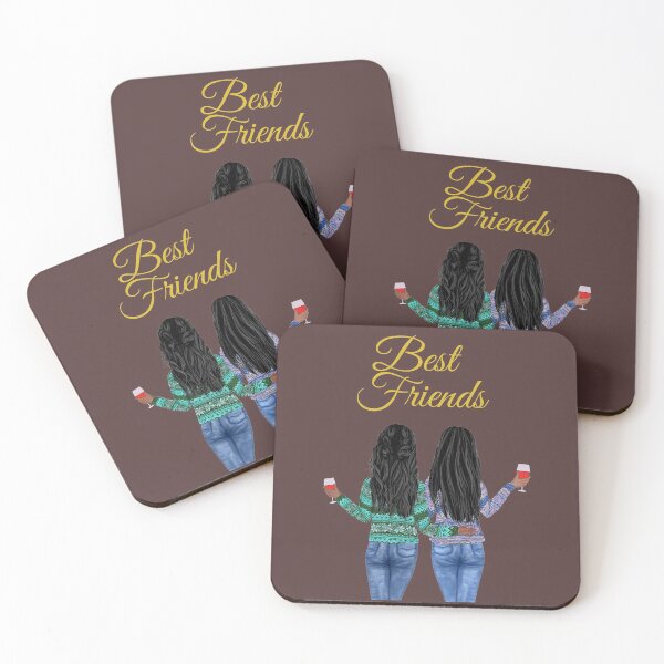 Item preview, Two Pretty Best Friends designed and sold by SunfullyYours.