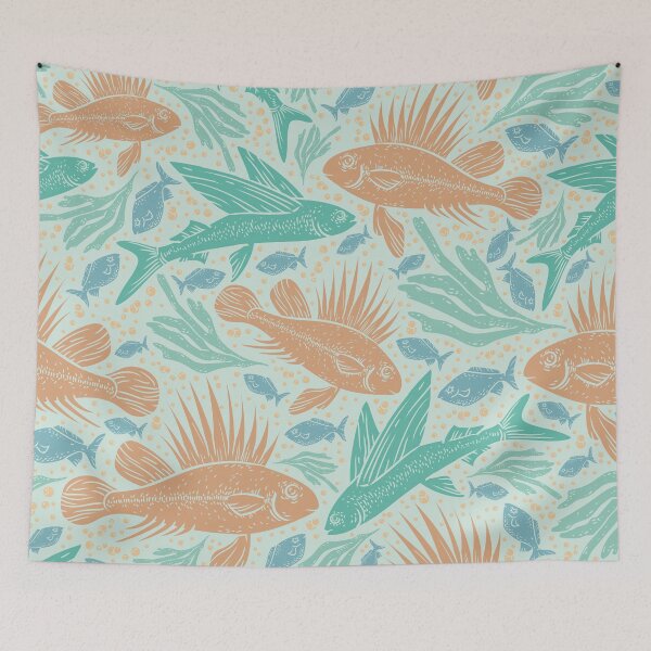 Item preview, Ancient fish pattern designed and sold by MihneaL.