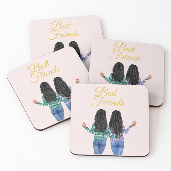 Item preview, Two Pretty Best Friends designed and sold by SunfullyYours.