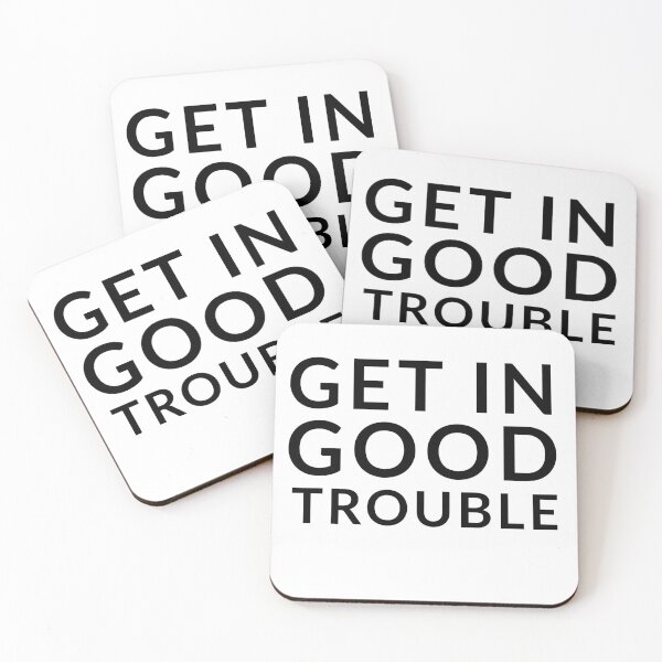 Item preview, John Lewis Shirt | Good Trouble Shirt | Get in Trouble Shirt | Protest Shirt | designed and sold by Bangcen.