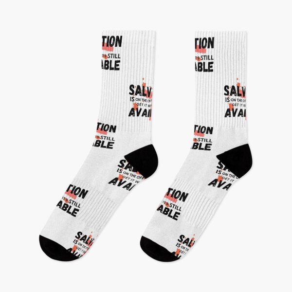 Item preview, SALVATION IS on the offer, get it while it's STILL AVAILABLE designed and sold by coolteesok.
