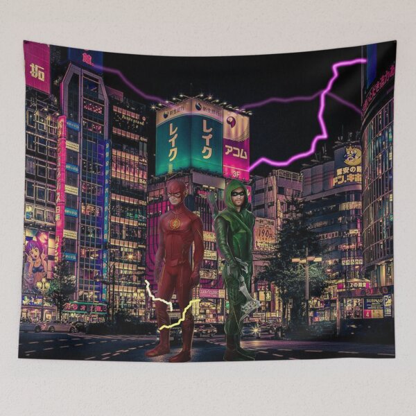 Item preview, Green Arrow and Flash  designed and sold by RafaelMinatto.