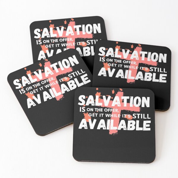 Item preview, SALVATION IS on the offer, get it while it's STILL AVAILABLE designed and sold by coolteesok.