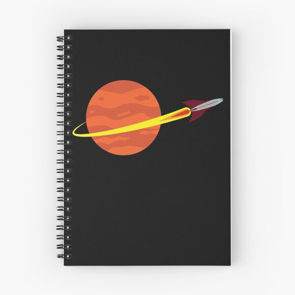 Item preview, Spacecraft and red planet designed and sold by ondrejcreates.